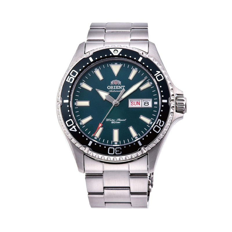 Orient Kamasu 'MAKO III' Green Dial Men's Automatic Diver Watch | RA-AA0004E19B