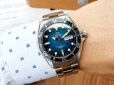 Orient Kamasu 'MAKO III' Blue Dial Mechanical 200m Diver Watch| RA-AA0811E