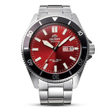 Orient Kanno Automatic Red Dial Diver Men's Watch| RA-AA0915R19B