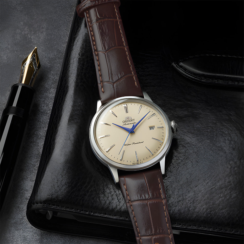 ORIENT "BAMBINO" CLASSIC IVORY DIAL AUTOMATIC  MEN'S WATCH | RA-AC0033Y