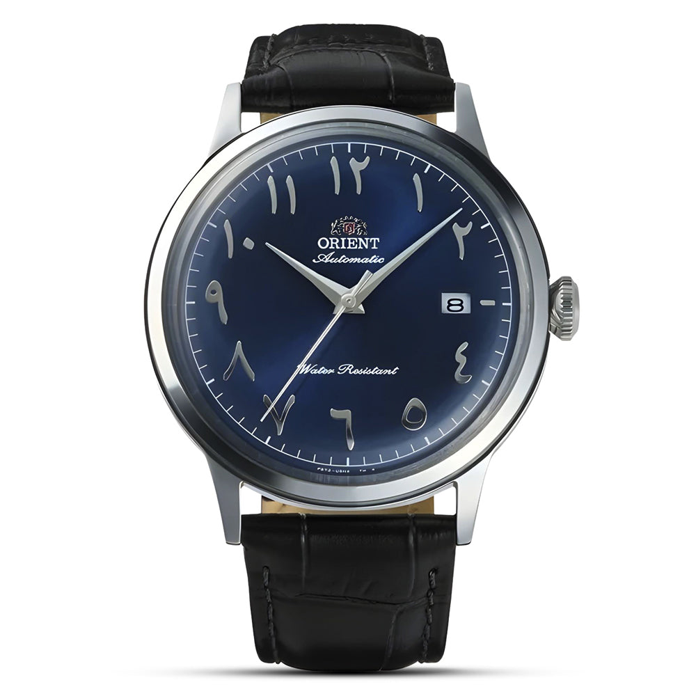 Orient "Bambino Version 2" Arabic Blue Dial Automatic Watch | RA-AC0036L