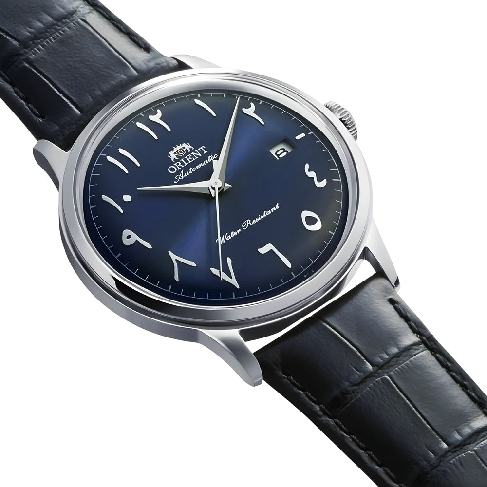 Orient "Bambino Version 2" Arabic Blue Dial Automatic Watch | RA-AC0036L