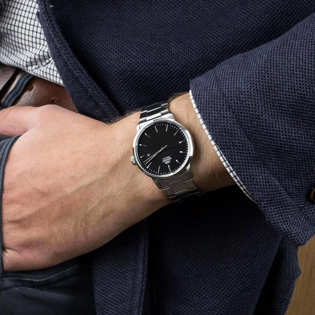 Orient Contemporary Automatic Black Dial Men's Watch |  RA-AC0E01B30B