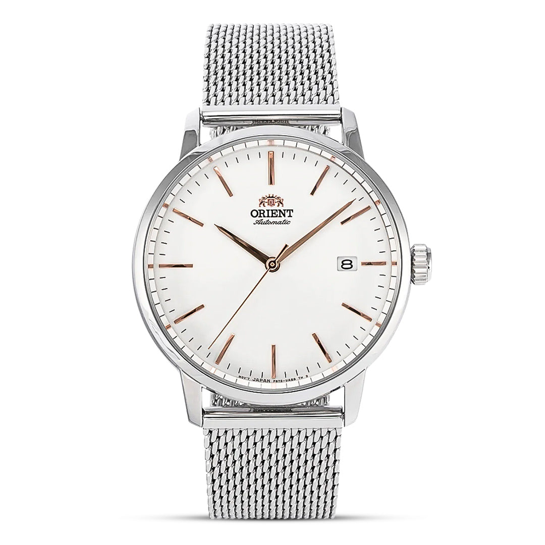 Orient Contemporary Automatic White Dial Men's Watch | RA-AC0E07S