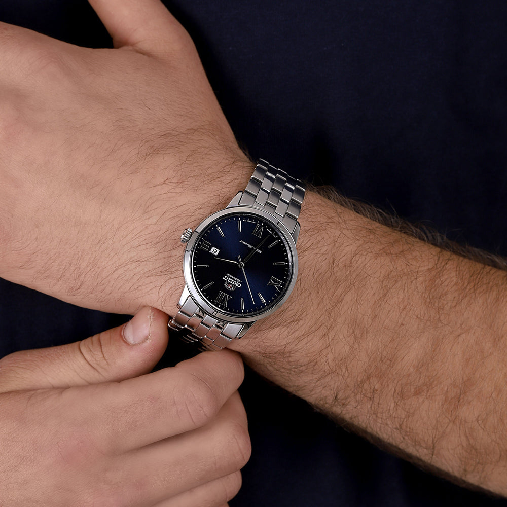 Orient Contemporary Automatic Blue Dial Limited Edition Watch | RA-AC0F09L10B