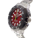 Orient M-Force Divers Red Dial Automatic Watch | RA-AC0L02R00B