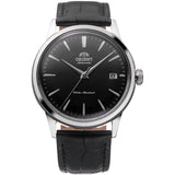 Orient "Bambino Version 7" 38mm Black Automatic Watch | RA-AC0M02B10B