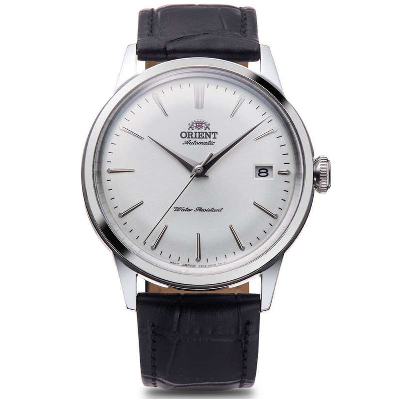 Orient "Bambino Version 7" 38mm White Automatic Watch | RA-AC0M03S10B