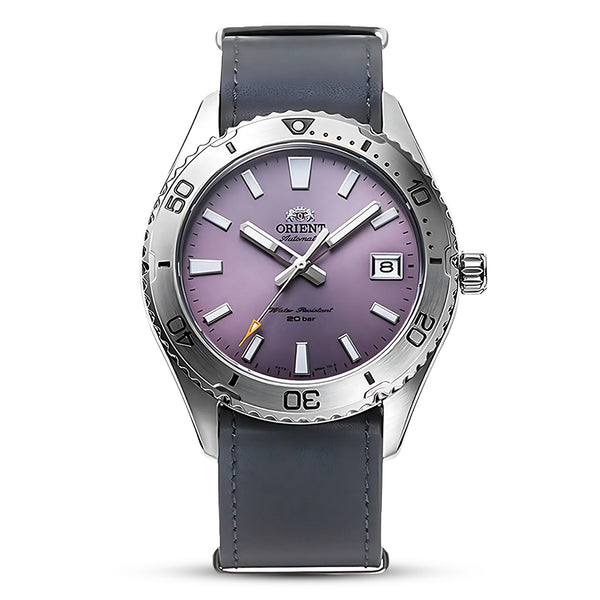 Orient Mako Automatic Violet Dial Men's Watch | RA-AC0Q07V30B