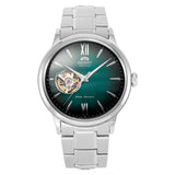 Orient "Bambino Open Heart" Green Automatic Men's Watch | RA-AG0026E10B