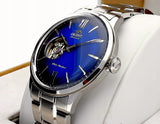 Orient "Bambino Open Heart" Blue Dial Automatic Watch | RA-AG0028L10B