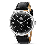 Orient Classic Automatic Black Dial Leather Strap Watch| RA-AP0005B10B