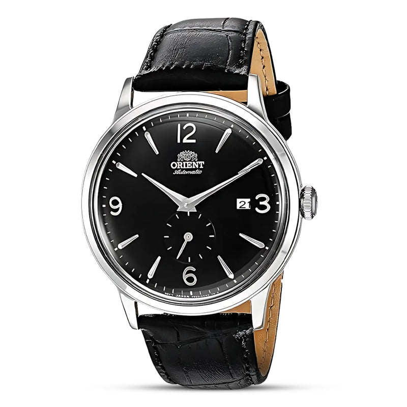 Orient Classic Automatic Black Dial Leather Strap Watch| RA-AP0005B10B