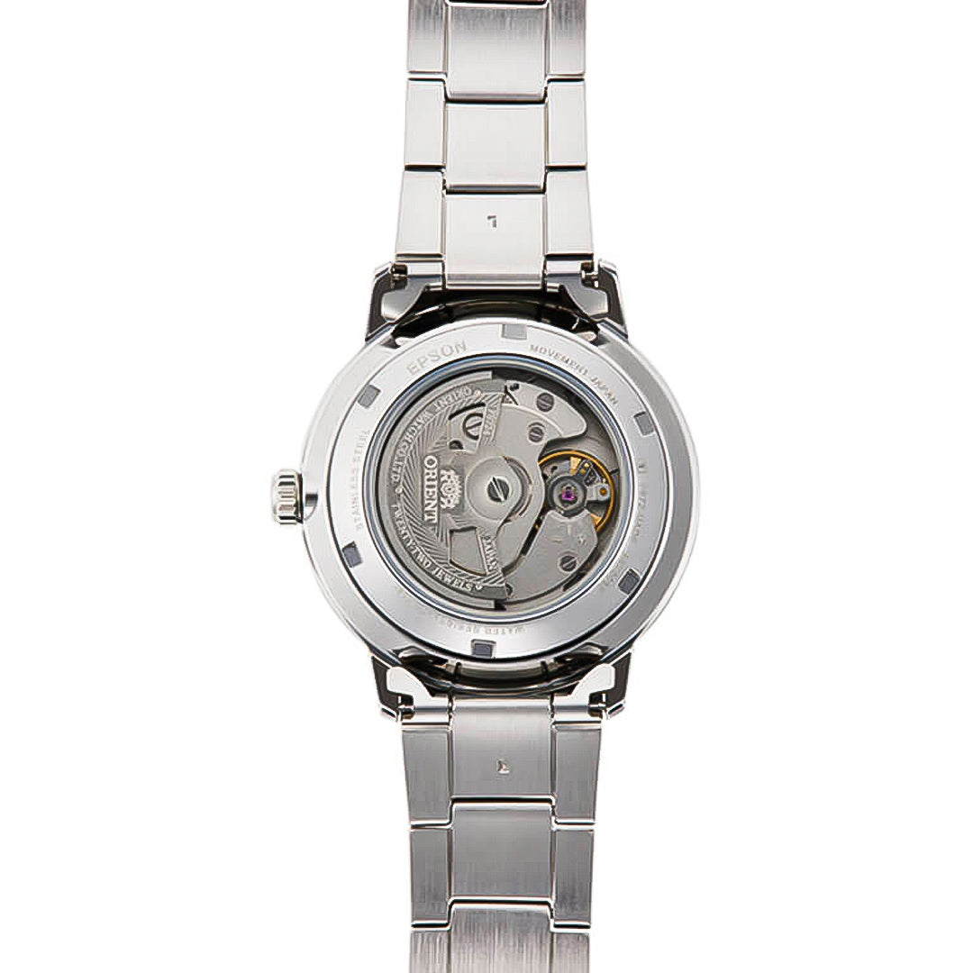 Orient Contemporary Semi Skeleton Blue Dial Men's Watch | RA-AR0101L30B