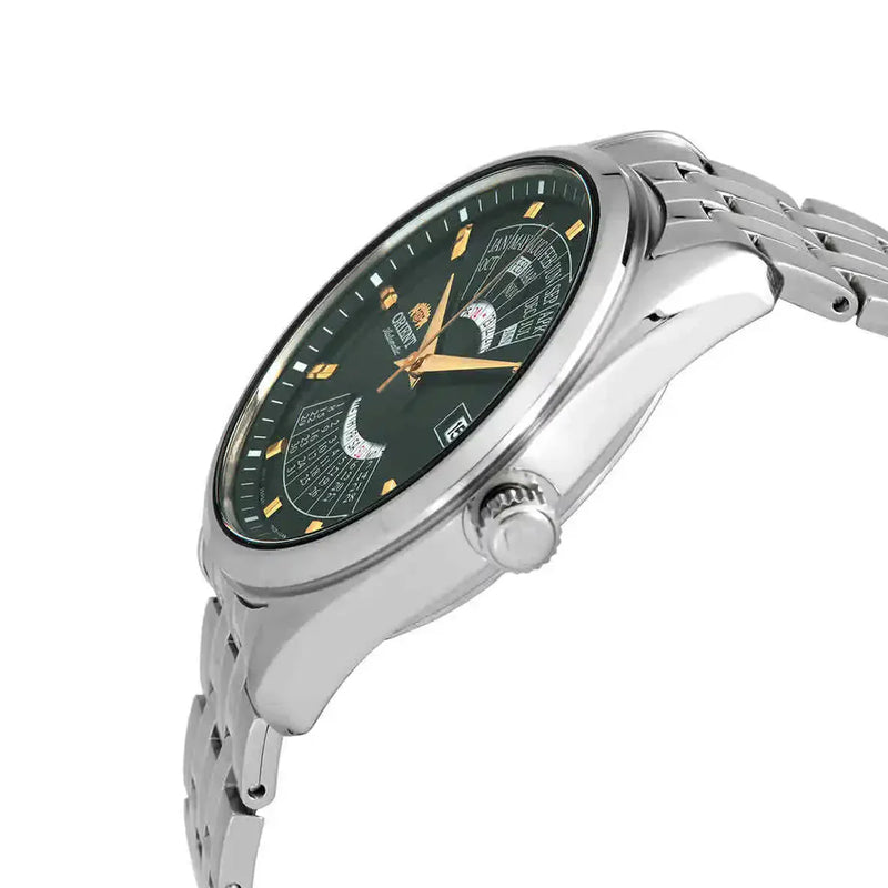 Orient Multi-Year Calendar Green Automatic Men's Watch| RA-BA0002E