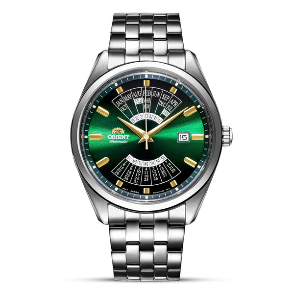 Orient Multi-Year Calendar Green Automatic Men's Watch | RA-BA0002E