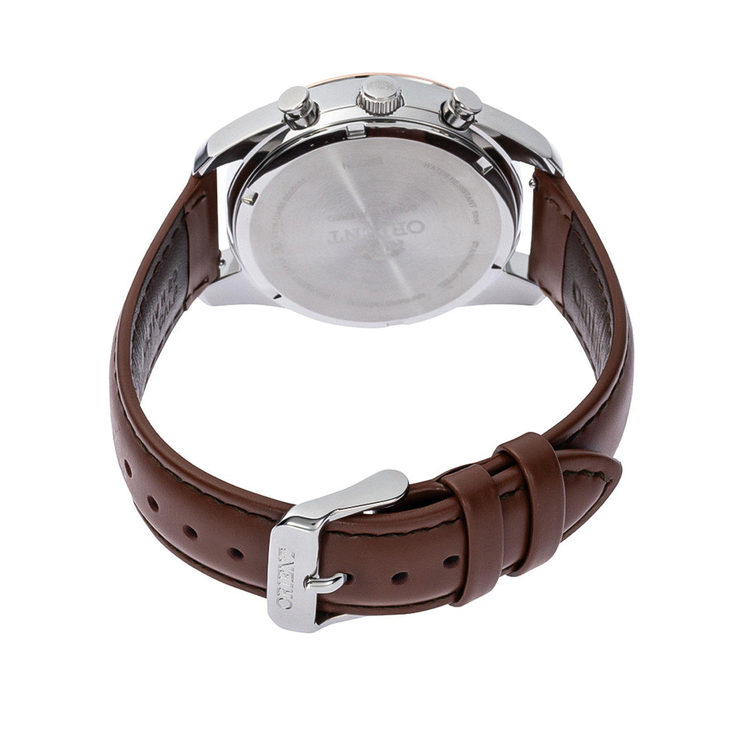 Orient Contemporary Chronograph White Dial Men's Watch | RA-TX0306S10B