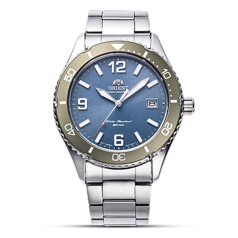 Orient Sport Solar Blue Dial Men's Watch | RA-WJ0002L10B