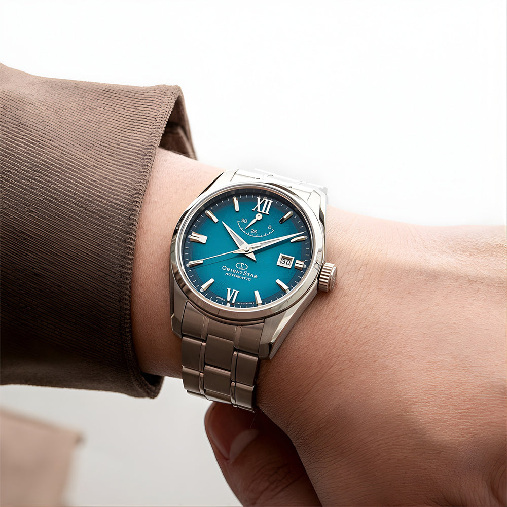 Orient Star Contemporary Automatic Blue Dial Limited Edition Watch | RE-AU0114E00B