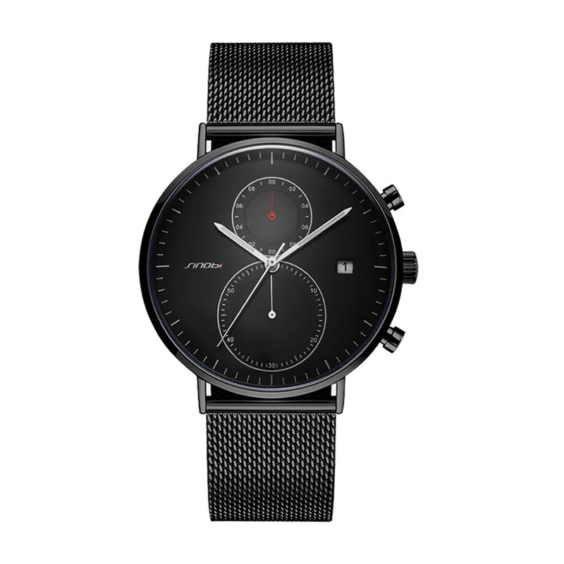 Sinobi Multifunctional Montre Mesh Strap Men's Watch | S9710G