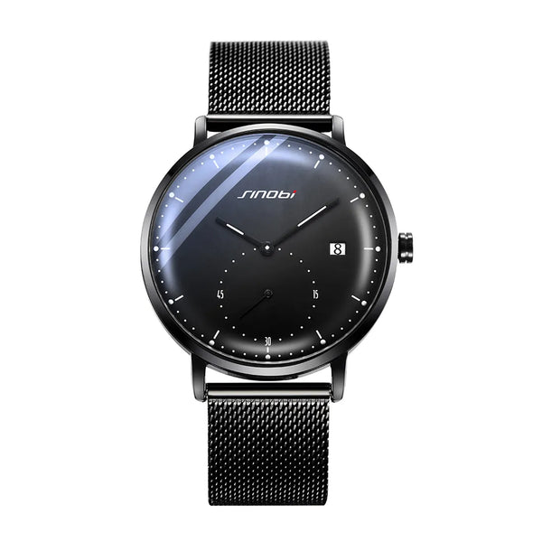 Sinobi Minimalist Ultra Thin Steel Mesh Belt Men's Watch | S9790G