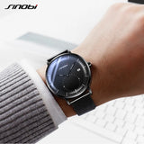 Sinobi Minimalist Ultra Thin Steel Mesh Belt Men's Watch | S9790G