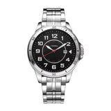 Sinobi Casual Sport Luminous Pointers Stainless Strap Men's Watch | S9860G