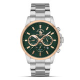 SANTA BARBARA POLO CHRONOGRAPH GREEN DIAL MEN'S WATCH | SB.1.10401-3