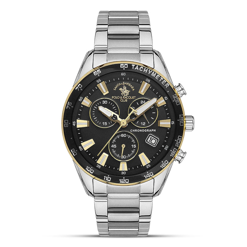 SANTA BARBARA POLO BLACK DIAL MEN’S WATCH | SB.1.10430-5