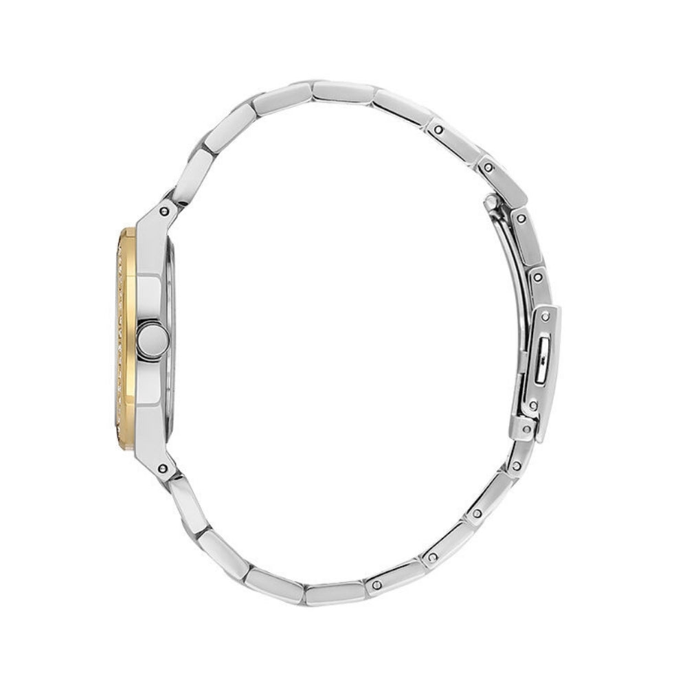 Santa Barbara Two Tone Silver Dial Ladies Watch | SB.1.10625-5