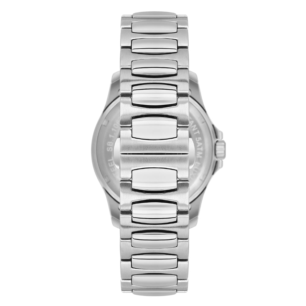 Santa Barbara Open Heart Silver Dial Men's Watches | SB.1.10629-1