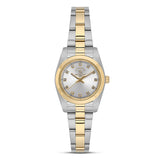 Santa Barbara Polo Two Tone Silver Dial Ladies Watch | SB.4.10012-2