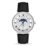 Santa Barbara Polo Moonphase Silver Dial Men's Watch | SB.4.10014-1