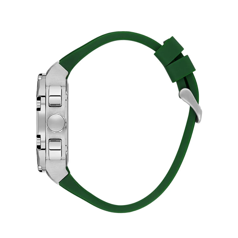 Santa Barbara Polo Green Dial Silicone Band Men's Watch | SB.5.10001-2