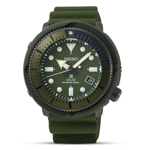 Seiko PROSPEX "STREET SERIES" Army Green Dial Men's Watch | SNE561P1