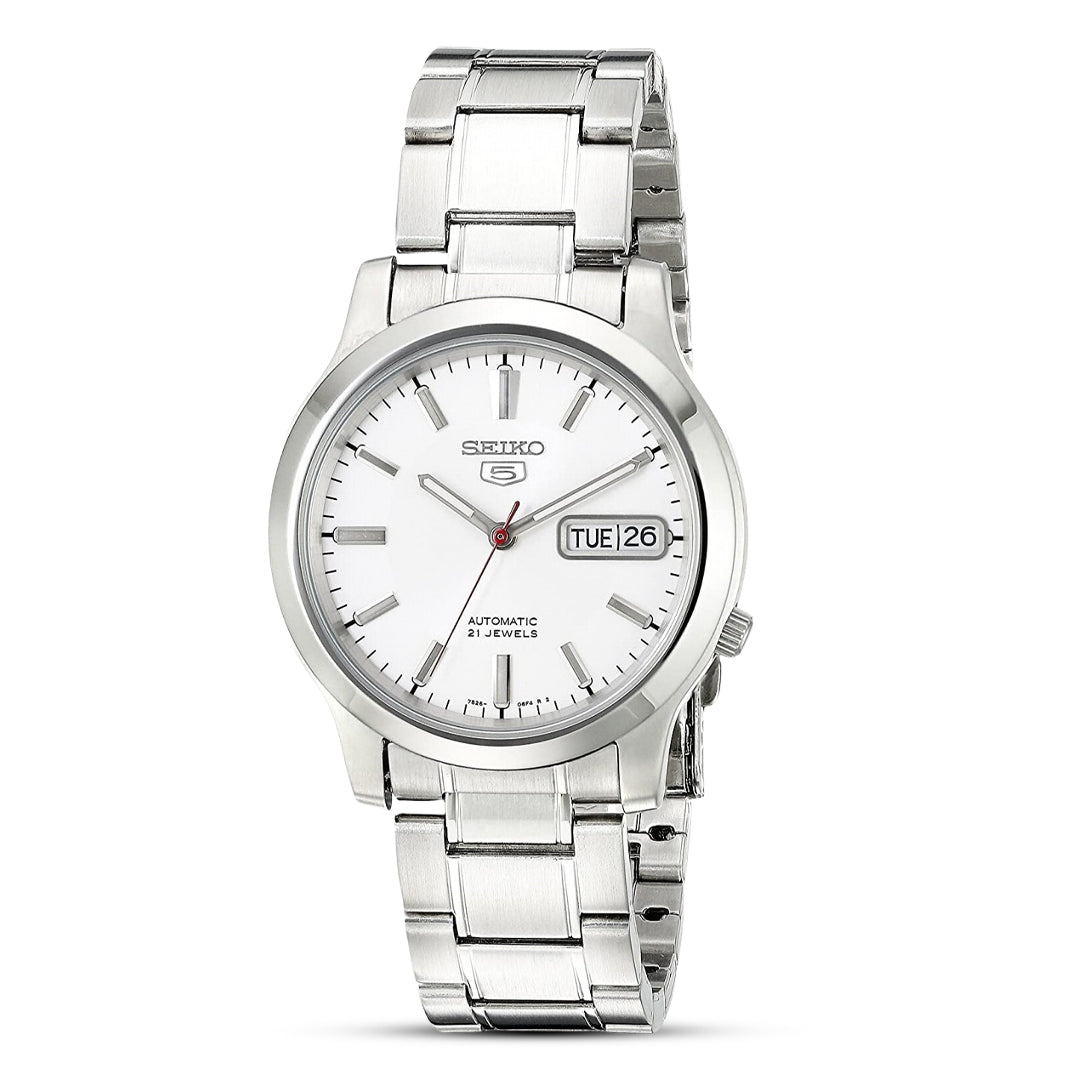 Seiko Automatic White Dial Men's Watch SNK789K1