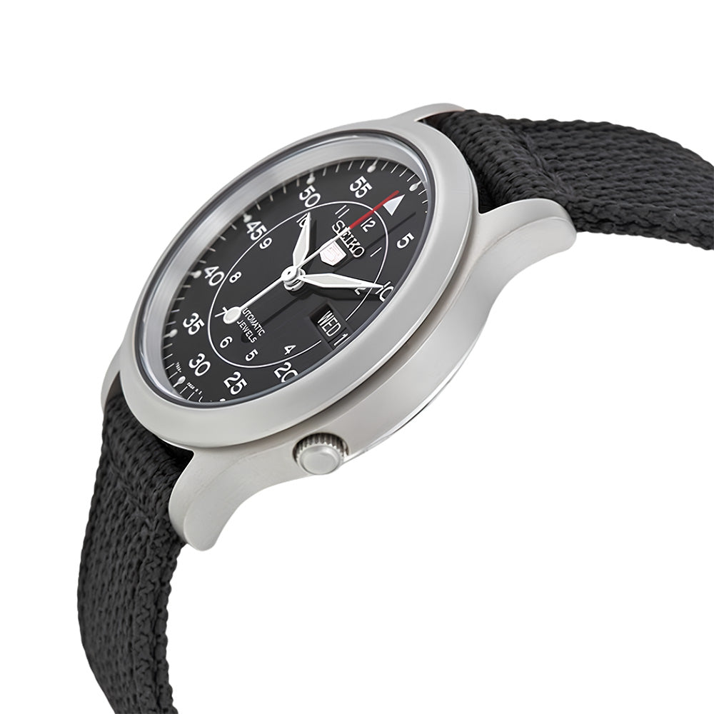 Seiko 5 Military Automatic Black Dial Men's Watch | SNK809K2