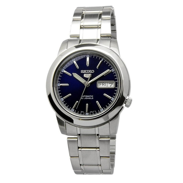 Seiko 5 "21 Jewels" Blue Dial Automatic Watch for Men SNKE51K1