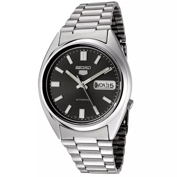 SEIKO 5 Automatic 37mm Black Dial Men's Watch| SNXS79K