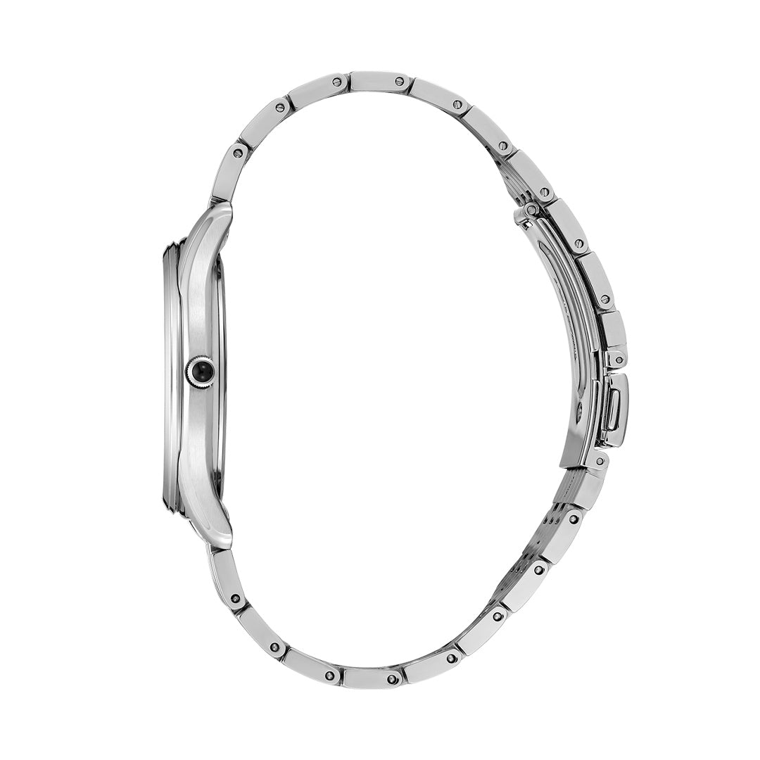 Seiko Essentials Cream Dial Stainless Steel Men's Watch | SRK047P1