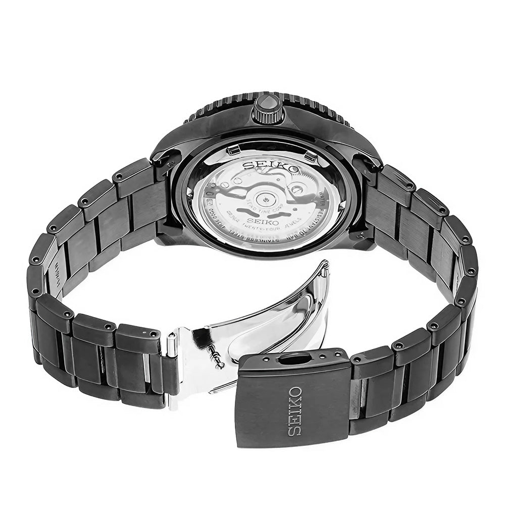 Seiko 5 Sports World Timer Automatic Black Dial Watch SRP129K1