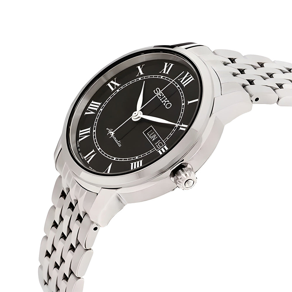Seiko Classic Automatic Black Dial Men's Watch SRP765J1