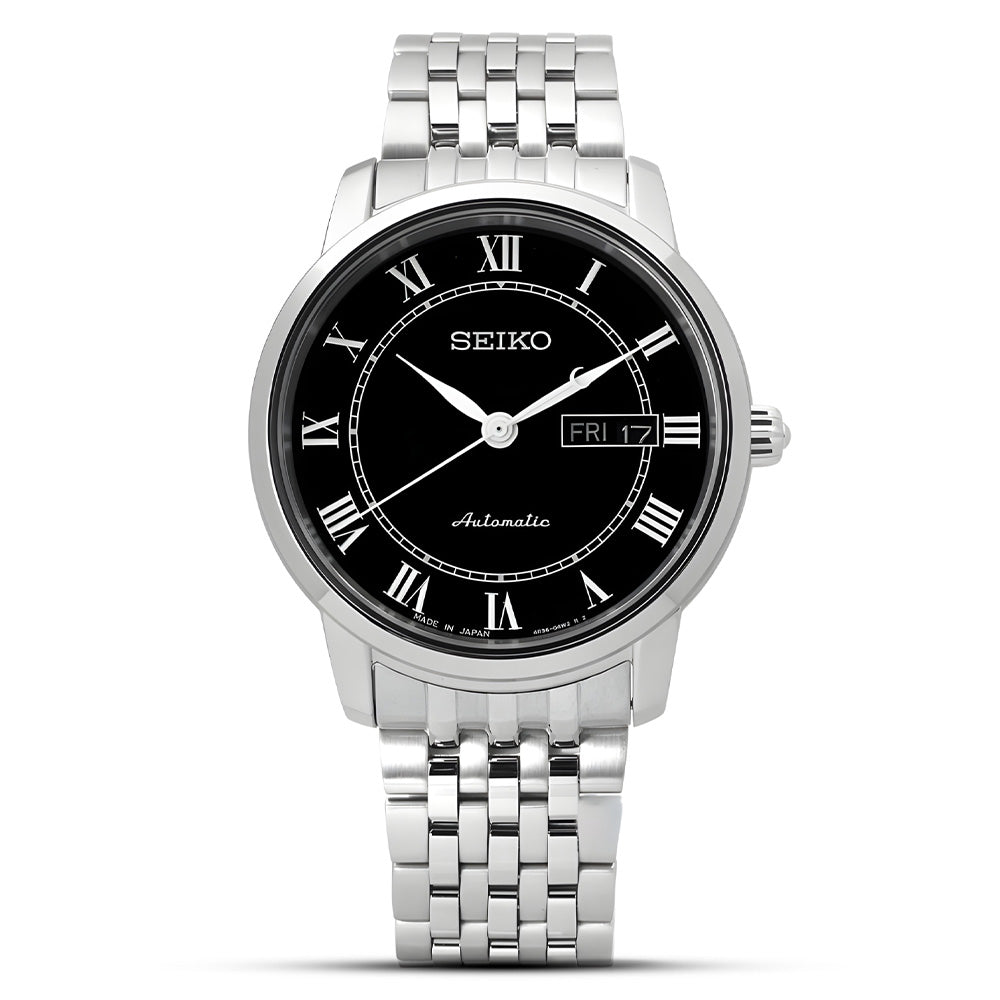 Seiko Classic Automatic Black Dial Men's Watch SRP765J1