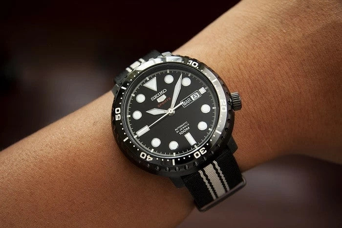 Seiko 5 Sports Automatic Bottle Cap Case Man's Watch | SRPC67K1