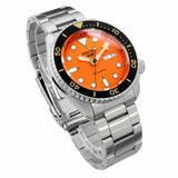 Seiko 5 Orange Automatic 38mm Dial Watch SRPK35K1