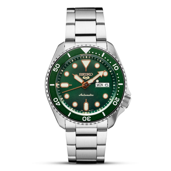 Seiko 5 SKX Series Green Dial Automatic Men's Watch| SRPD63K1