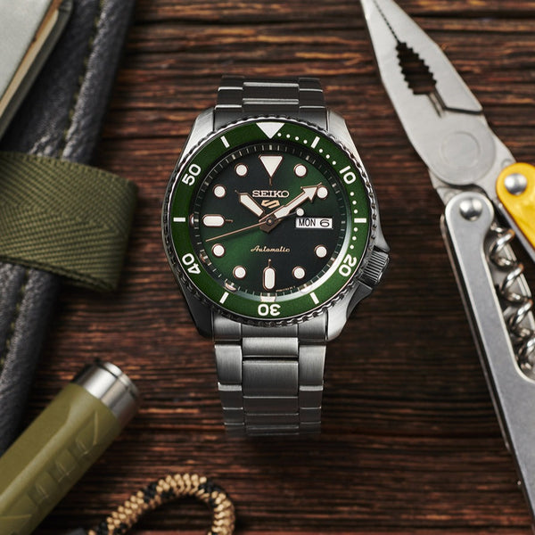 Seiko 5 SKX Series Green Dial Automatic Men's Watch| SRPD63K1