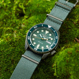 Seiko 5 Sense Sports Analog Green Dial Men's Watch| SRPD77K1