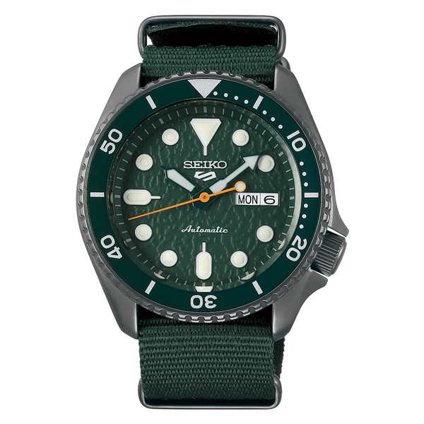 Seiko 5 Sense Sports Analog Green Dial Men's Watch| SRPD77K1