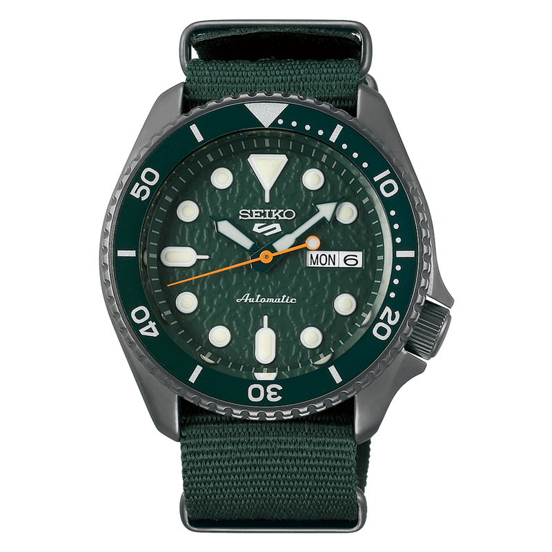 Seiko 5 Sense Sports Analog Green Dial Men's Watch| SRPD77K1